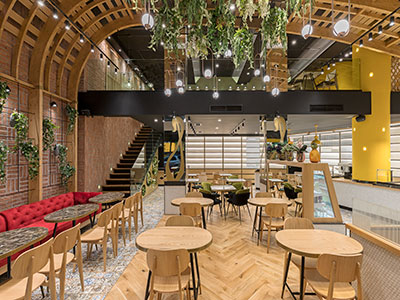 Κατασκευή Zimari Bakery στον Πειραιά site 