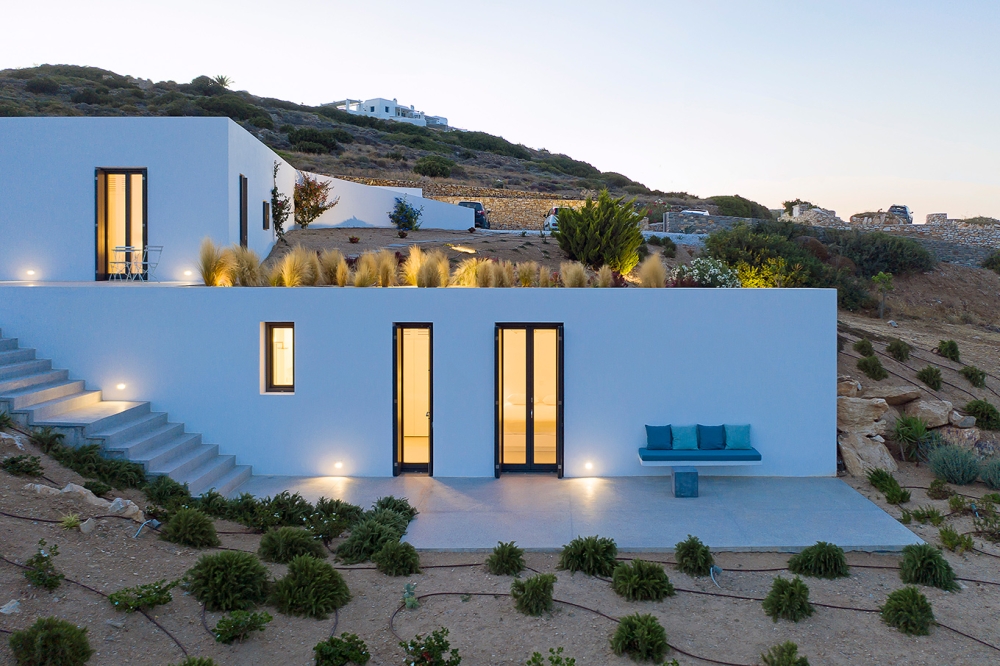 ''Nest House'' στην Πάρο. Έμφαση στον σχεδιασμό της πέμπτης όψης