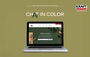 H Kraft Paints λανσάρει την ΑΙ εφαρμογή «Chat in Color»