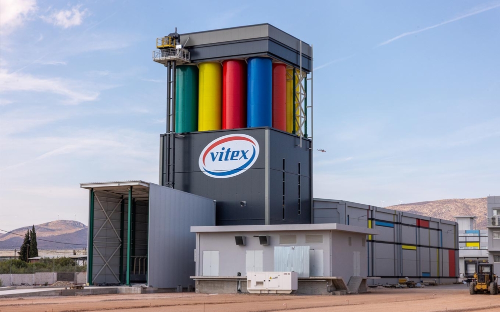 Η Vitex αλλάζει το τοπίο στην Οικοδομή με τον «Χρωμόπυργο» , τη νέα υπερσύγχρονη μονάδα παραγωγής κονιαμάτων