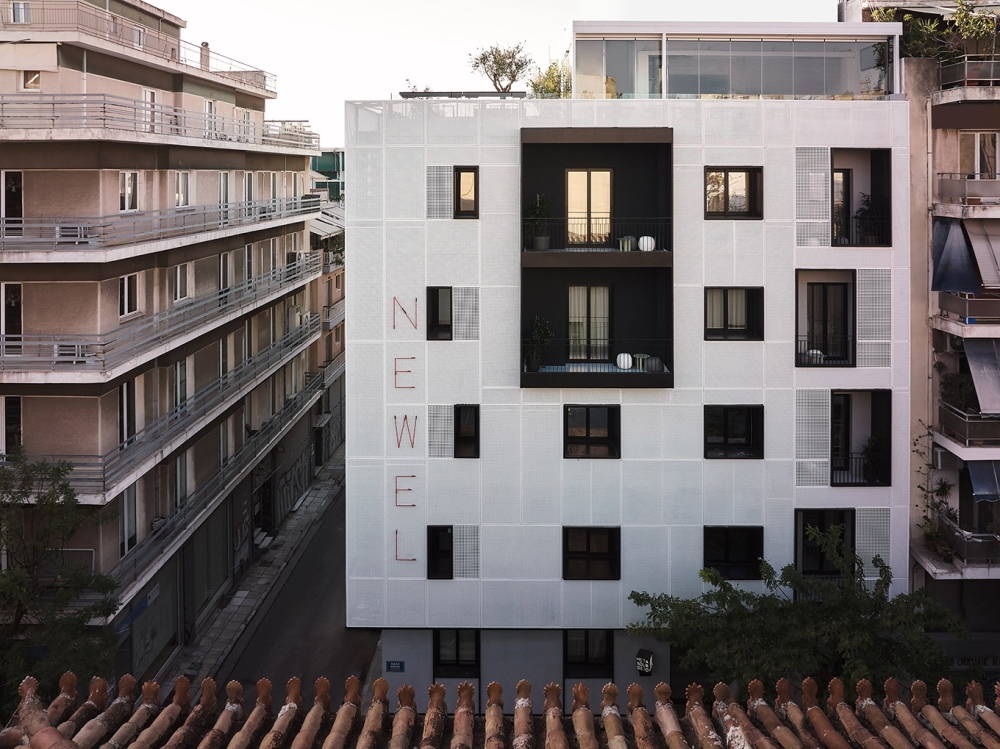 "THE FOLD", αστικό ξενοδοχείο με μεταλλική όψη στο Μεταξουργείο