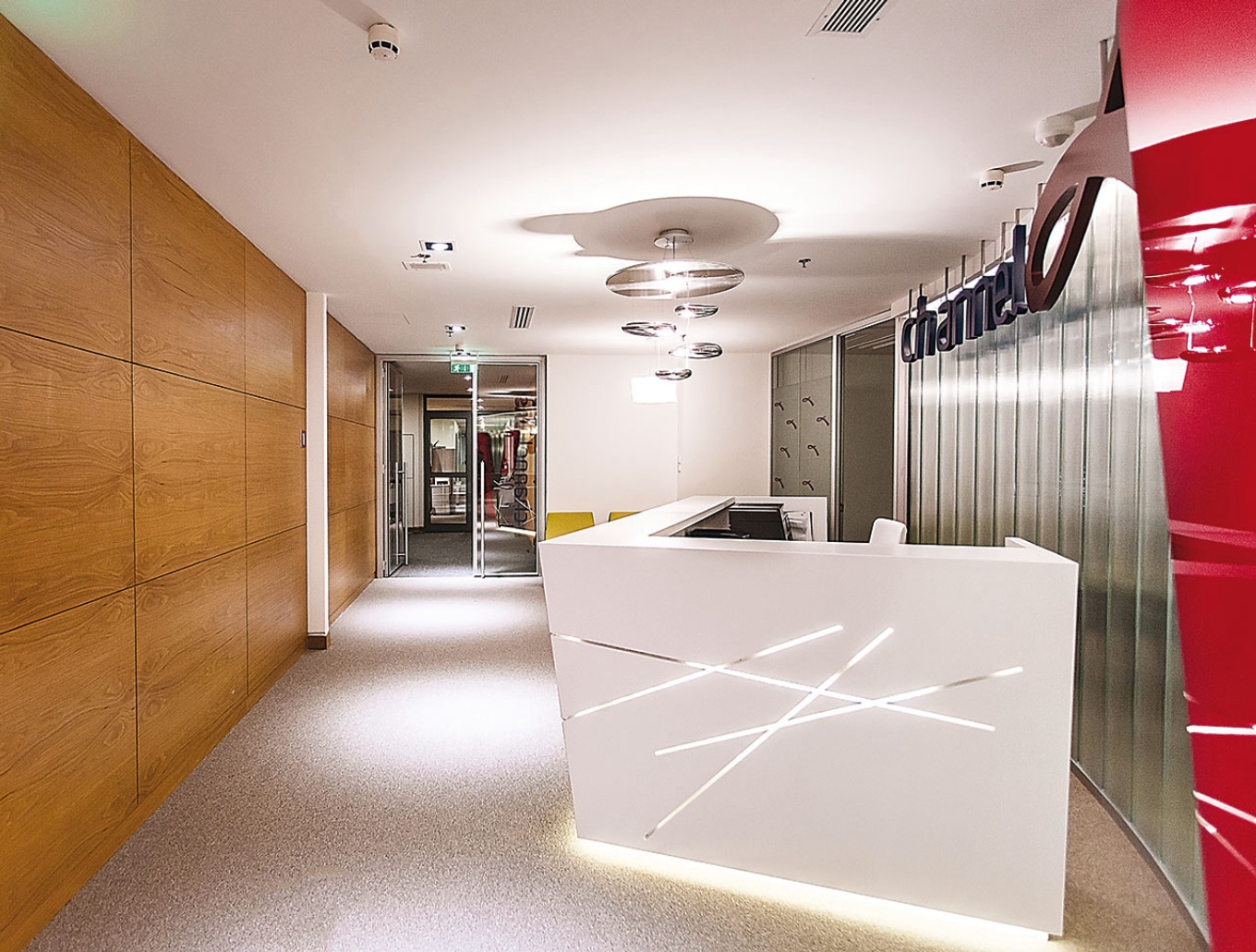Renovation of offices "Channel Vas" in existing building