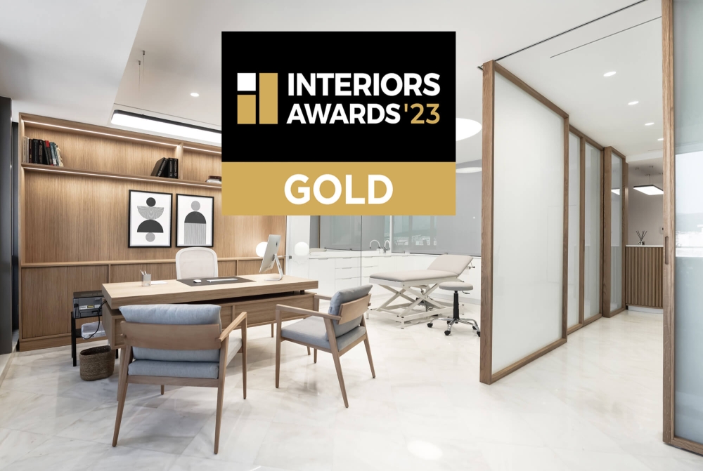 Gold Award στα Interior Awards 2023 η Μαρμούρης Α.Ε. &amp; υποστηρικτής της απονομής.