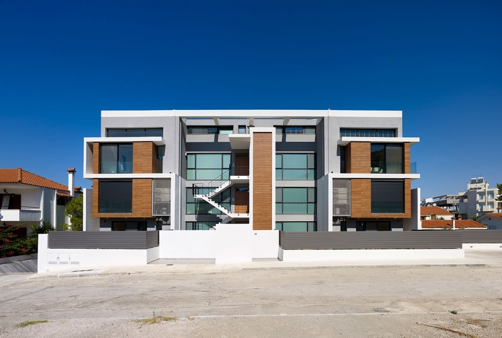 "Solid transparency", residence in Athens