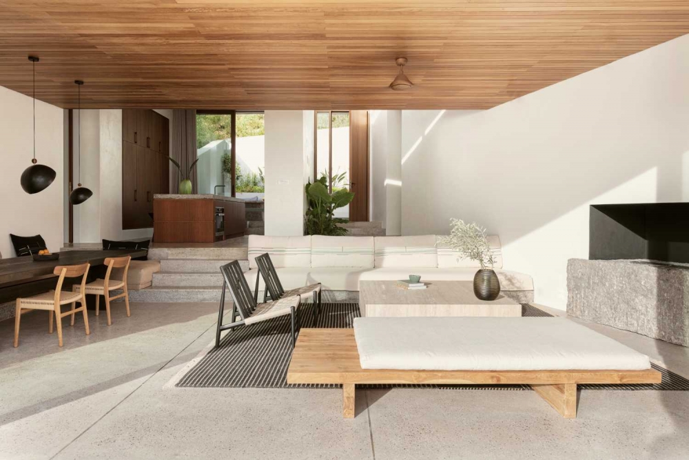Ενιαίος χώρος καθιστικού - κουζίνας