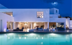 "Summer villa arcadia", in Santorini