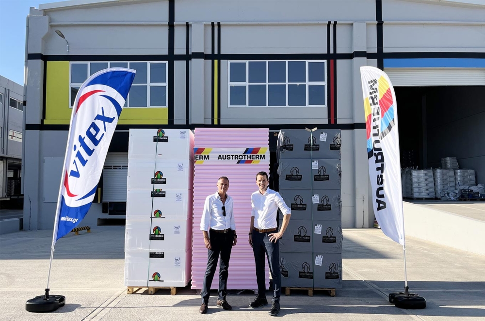 Vitex και Austrotherm εγκαινιάζουν στρατηγική συνεργασία για την πολυστερίνη σε Ελλάδα και Βαλκάνια