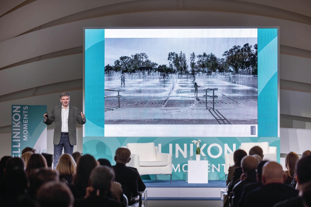 Με μεγάλη επιτυχία πραγματοποιήθηκε στο The Ellinikon Experience Centre η ομιλία του Αρχιτέκτονα - Αρχιτέκτονα Τοπίου Θωμά Δοξιάδη