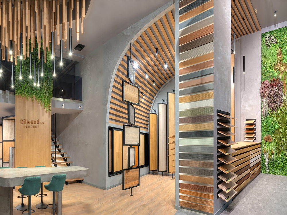 "Silwood | Parquet" Showroom &amp; κατάστημα στη Λάρισα