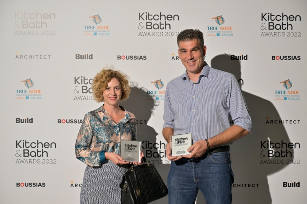 Διπλή βράβευση της Μαρμούρης Α.Ε. στα Kitchen &amp; Bath Awards 2022