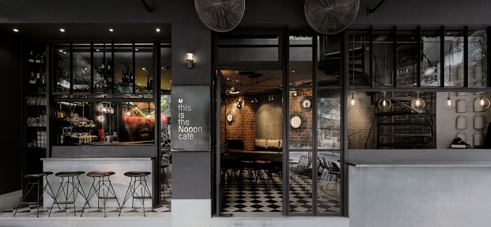 Coffee-bar ''Noon'' in Thessaloniki