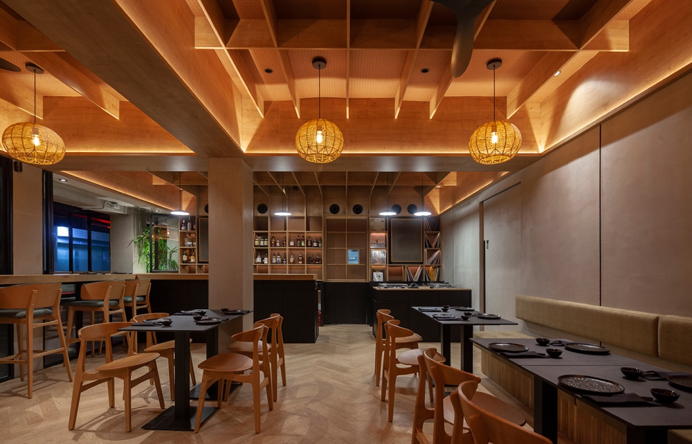 "UKIYO Listening Bar" Ιαπωνική αρχιτεκτονική ταυτότητα των δεκαετιών ‘50 και ‘60