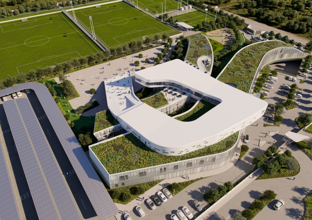 3.	P+P Athens Life Tech Park, Ερευνητικό, Εκπαιδευτικό, Συνεδριακό και Αθλητικό Κέντρο της ELPEN A.E. στα Σπάτα