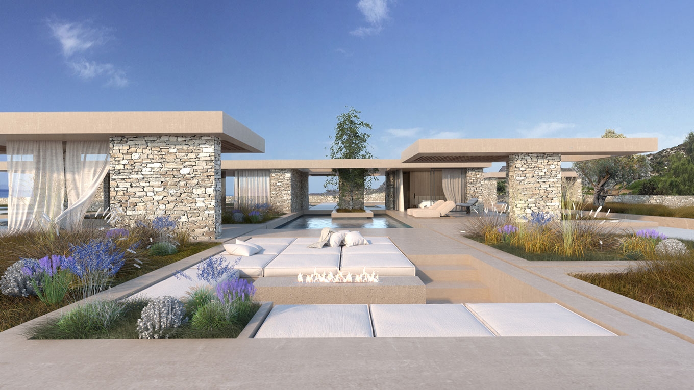 Μελέτη κατοικίας "Water Villa"  στη Μήλο