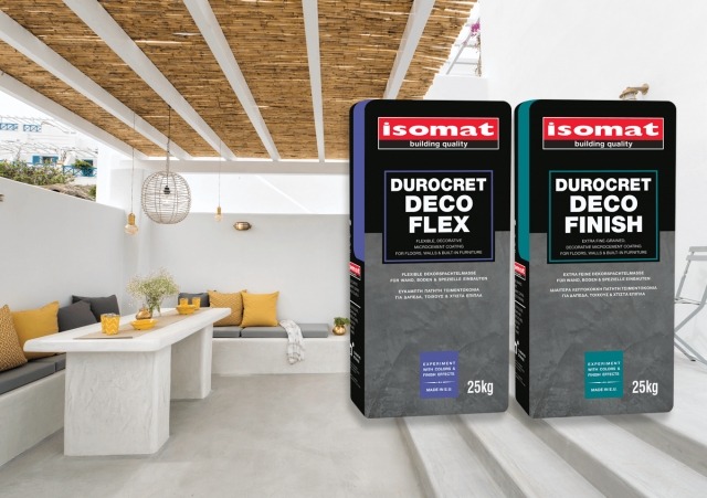 DUROCRET-DECO FLEX, DUROCRET-DECO FINISH