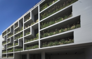 Apartment complex in Athens