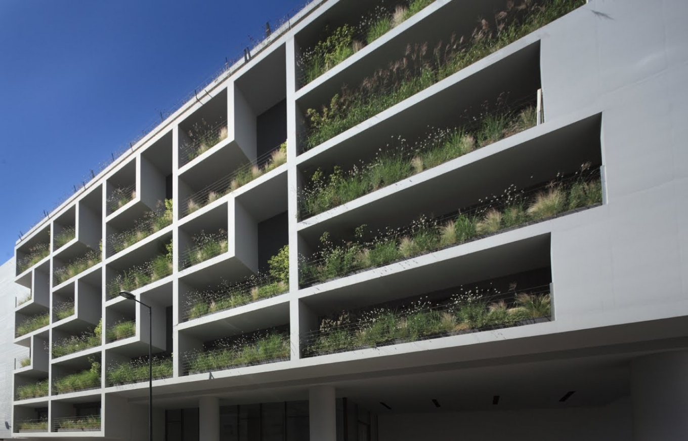 Apartment complex in Athens