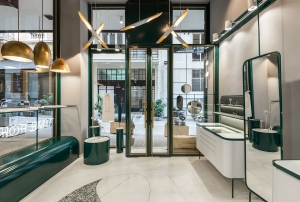Reconstruction of a jewelry store in Athens