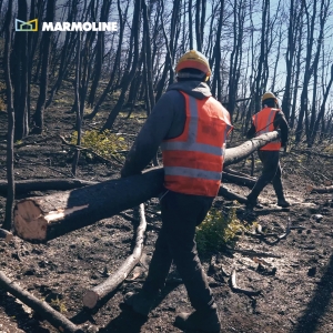 Ολοκλήρωση των αντιδιαβρωτικών και αντιπλημμυρικών έργων στο Τατόι Βαρυμπόμπης, από τη Marmoline.