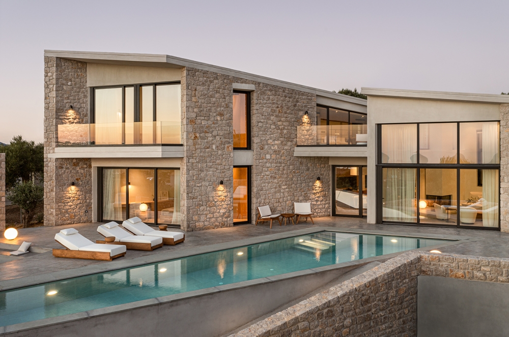 Κατοικία με σφηνοειδή γεωμετρία "Wedge House" στην Πύλο