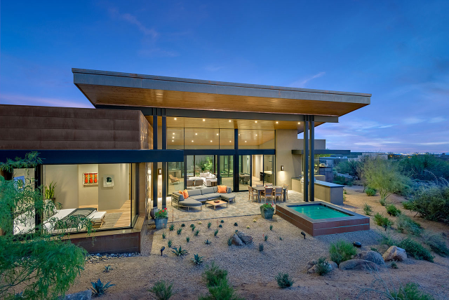 Painted Sky Residence: Κατοικία στην έρημο της Αριζόνα