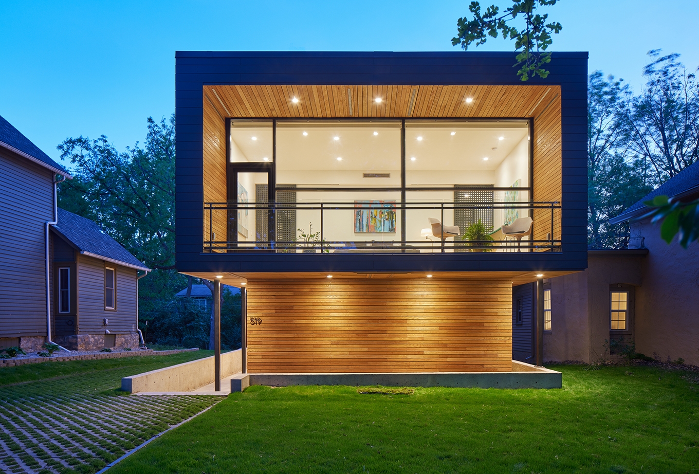 "Indiana Street House" μία σύγχρονη ενεργειακή κατοικία στις Η.Π.Α.