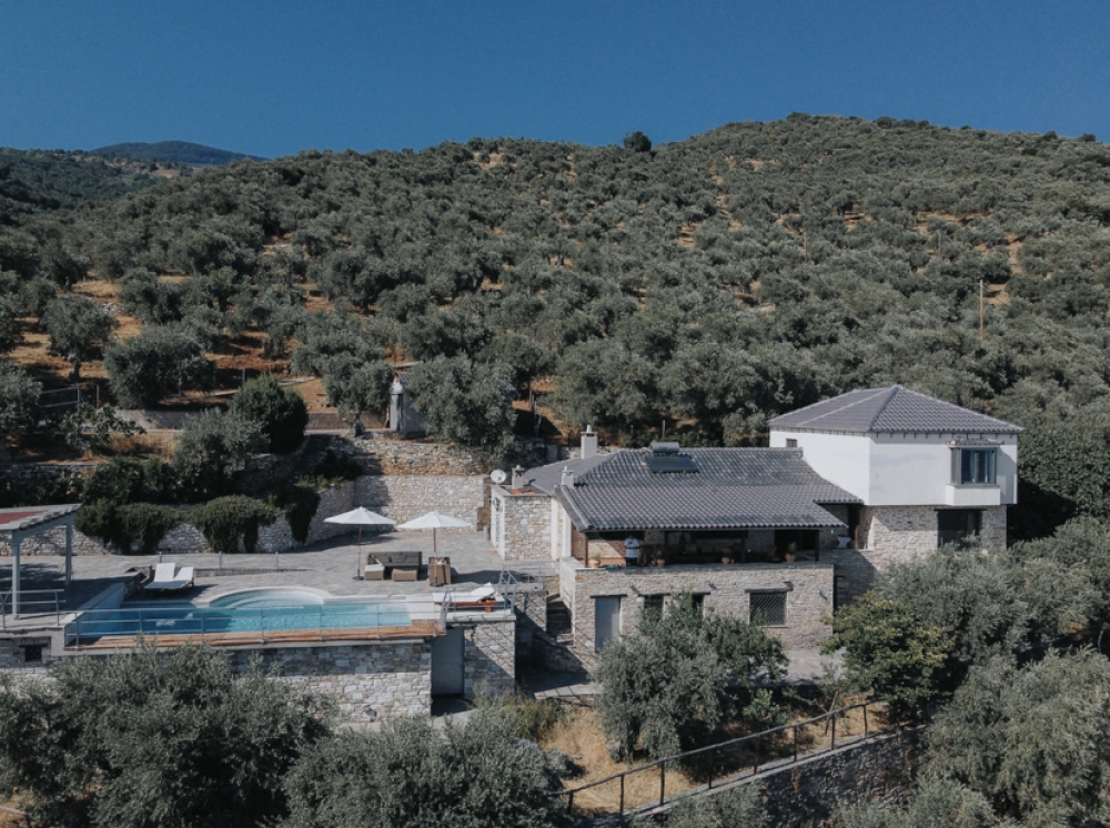 "Marlene Resort Sea View Villa" Μια εξοχική κατοικία στην Αγία Τριάδα Πηλίου