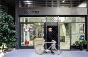 "3quarters", εργαστήρι και κατάστημα