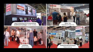 Η Isomat ολοκλήρωσε με μεγάλη επιτυχία τη συμμετοχή της σε τέσσερις εκθέσεις του κλάδου των κατασκευών στο εξωτερικό