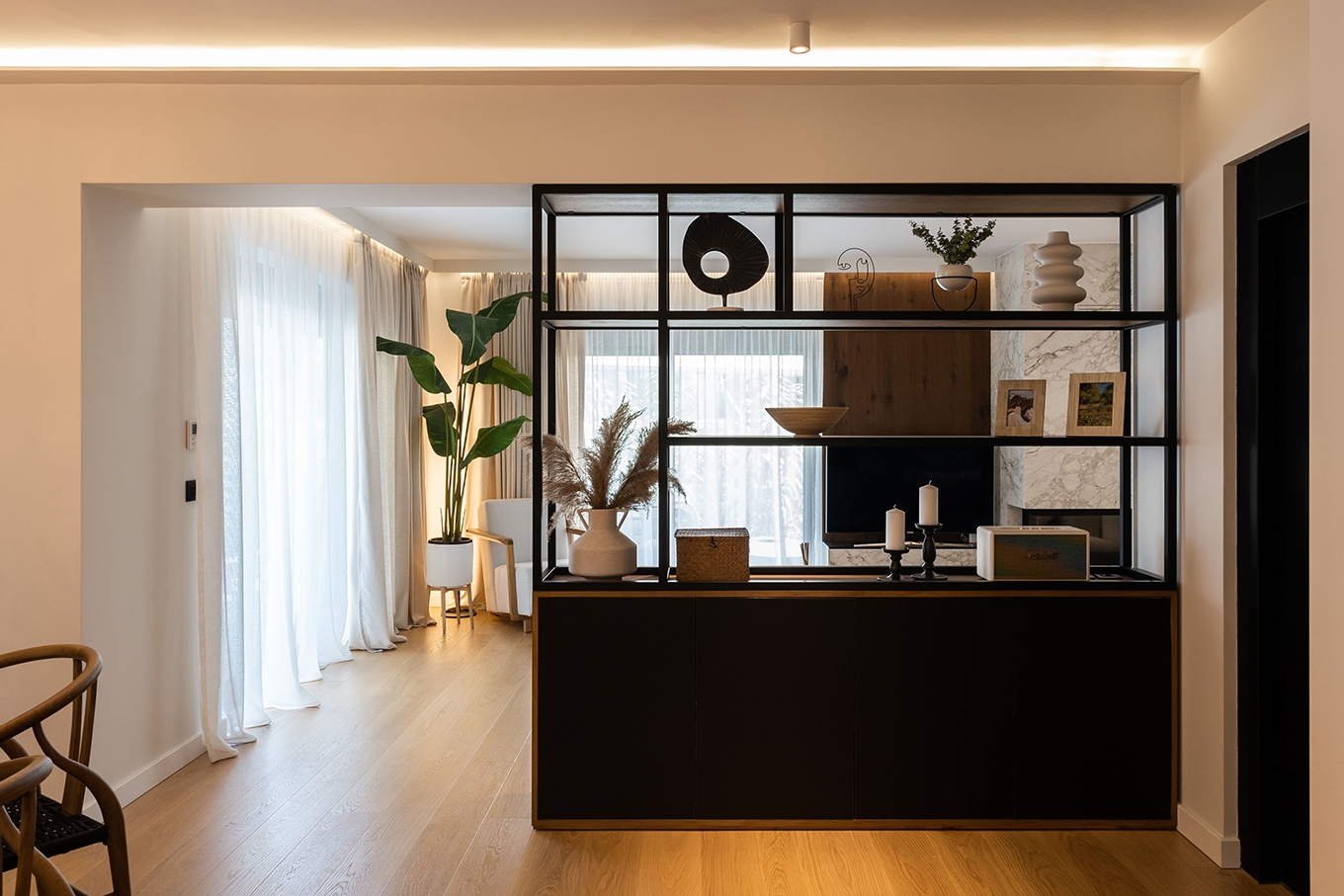 Εσωτερικός σχεδιασμός μεζονέτας στα Μελίσσια