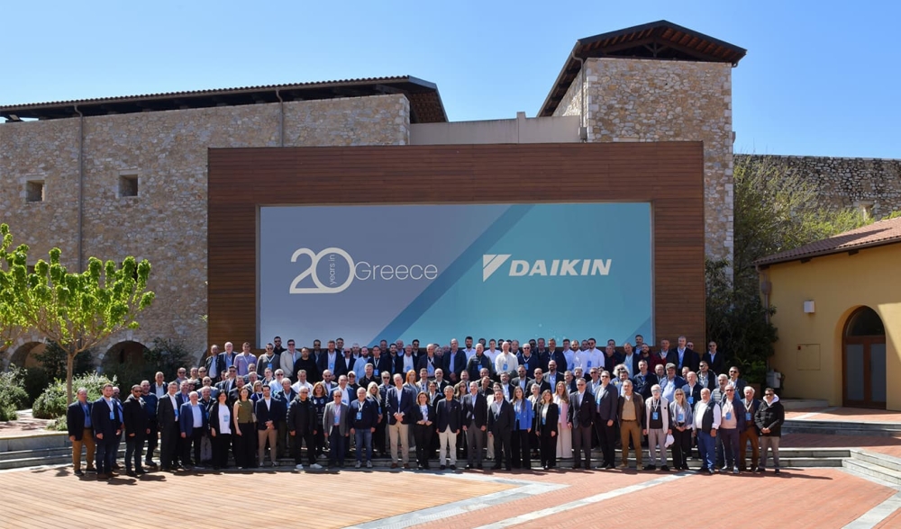 Η Daikin Hellas γιορτάζει 20 Χρόνια διαρκούς ανάπτυξης στην Ελλάδα με ένα ανεπανάληπτο Blue Dealer Event στο Εμβληματικό Costa Navarino