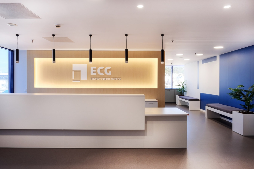 Ανακαίνιση επαγγελματικού χώρου ''Export Credit Greece (ECG)''