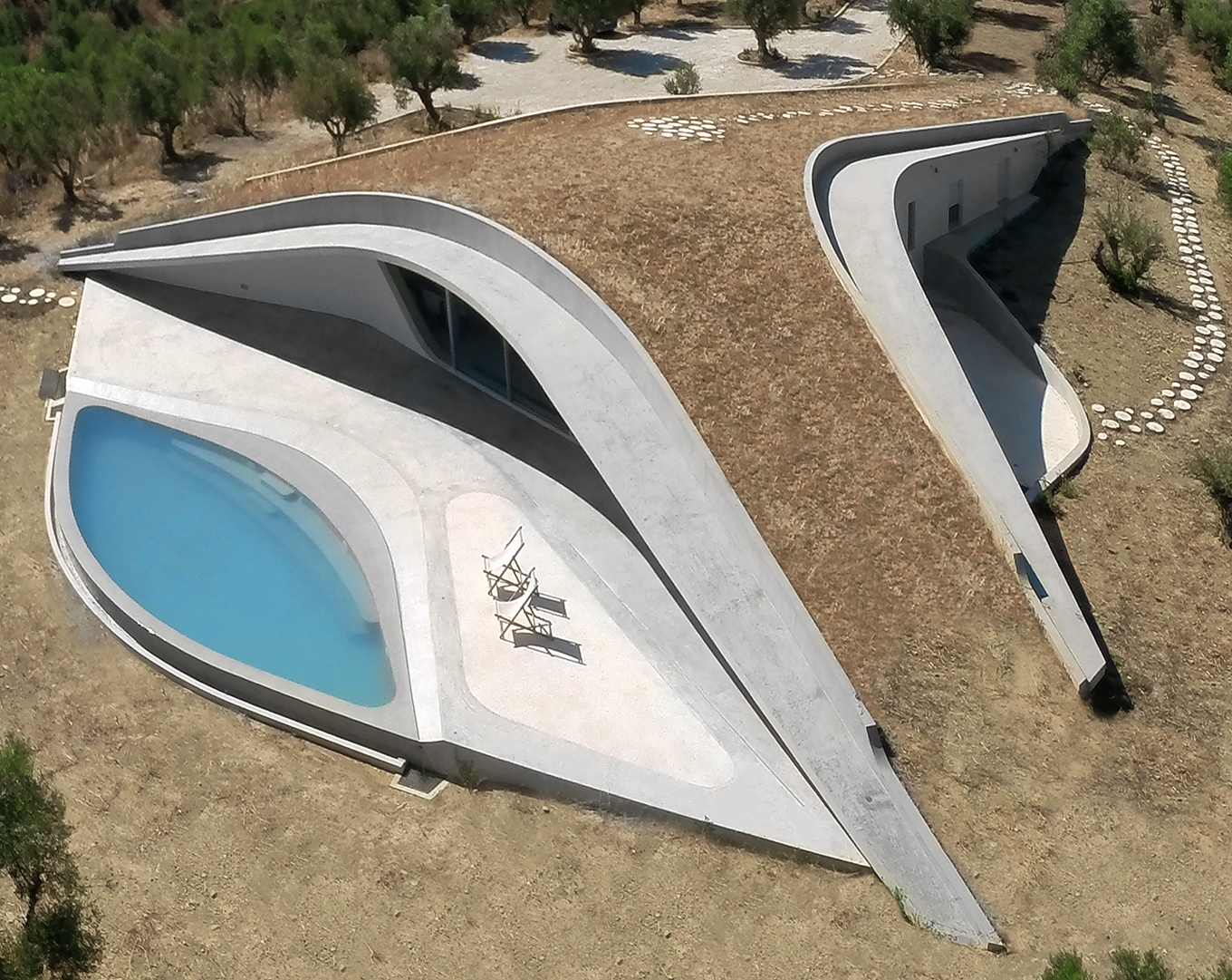 "Villa ypsilon", θερινή κατοικία στην Πελοπόννησο